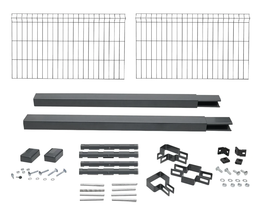 Zestaw w paczce  - Podwyższenie płotu ogrodzenia 2.5MB + l