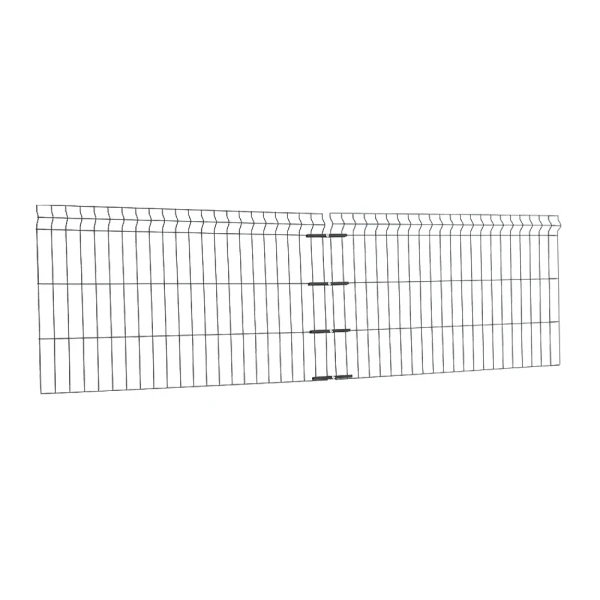Panel do podwyższenia płotu o 70cm na długości 2.5 metra