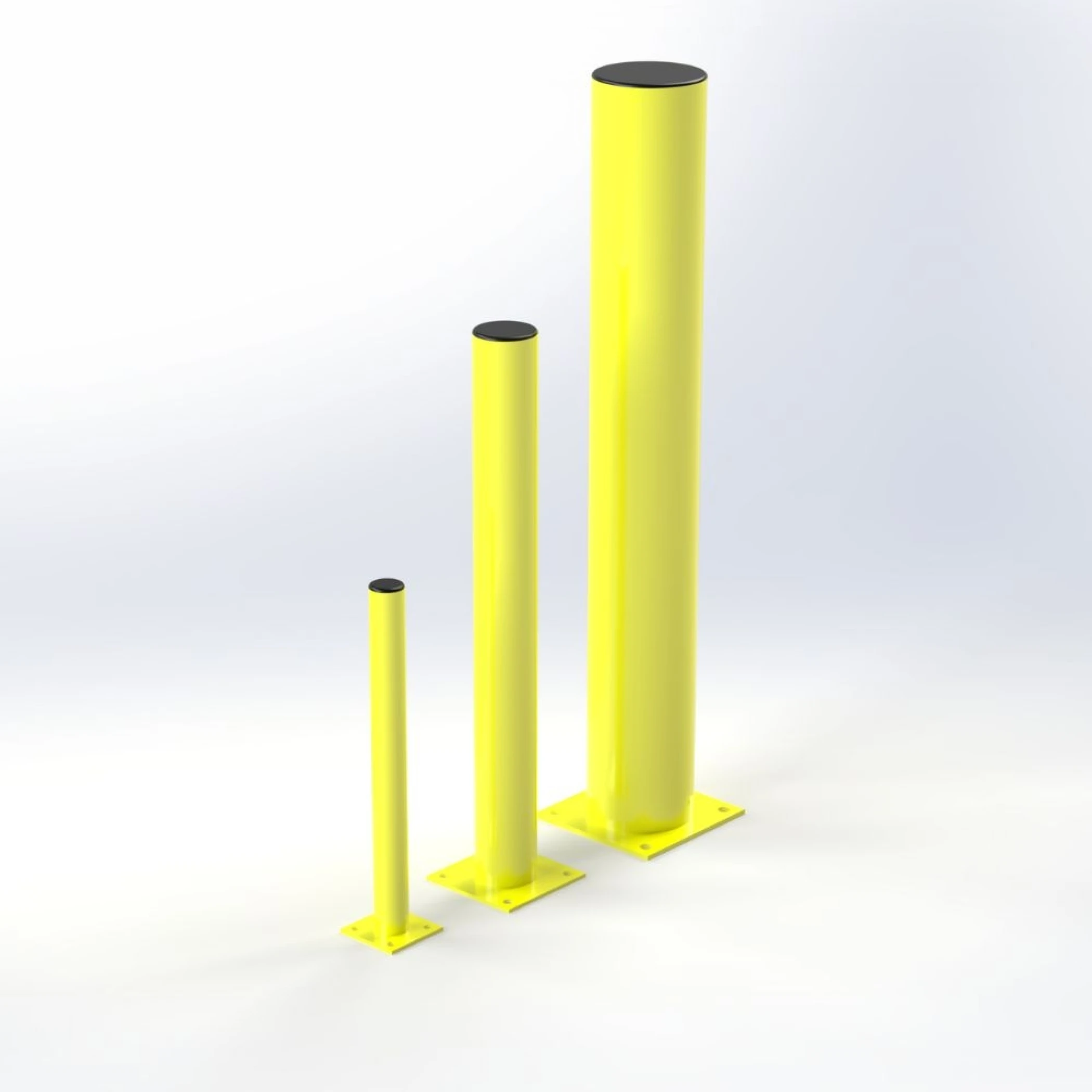 Odbojnica metalowa słupowa fi 48,3mm