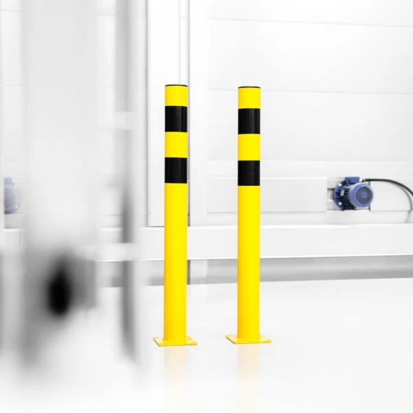 Odbojnica metalowa słupowa fi 76,1mm